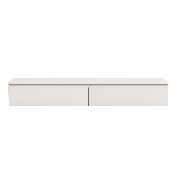 Madison Floating White TV Unit with Storage - 160cm - Fab Habitat , TV Units,