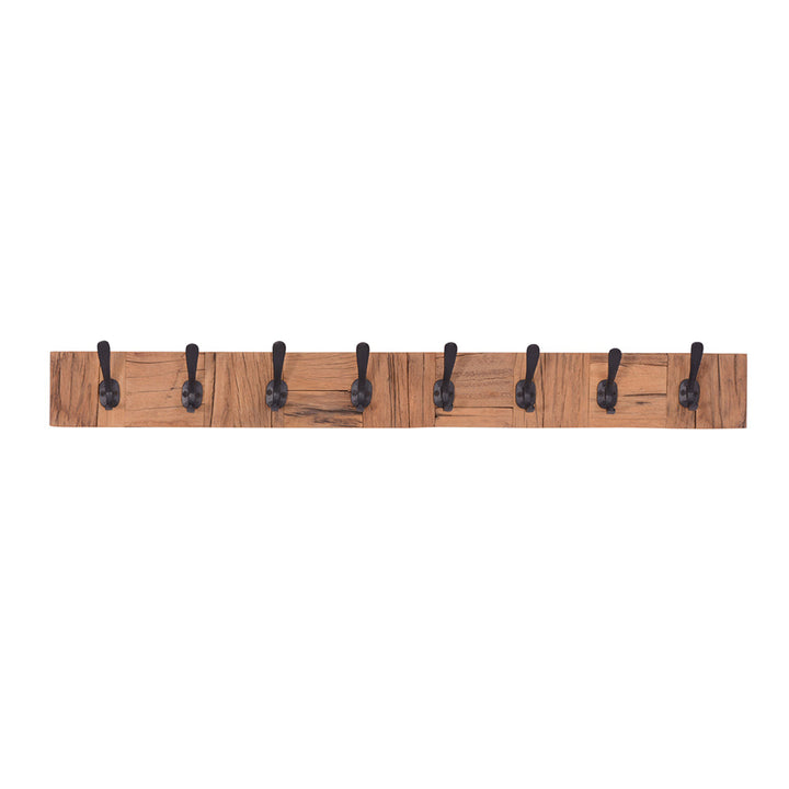 Ara 90cm Wood and Metal Wall Hook - Fab Habitat , Wall Hooks,