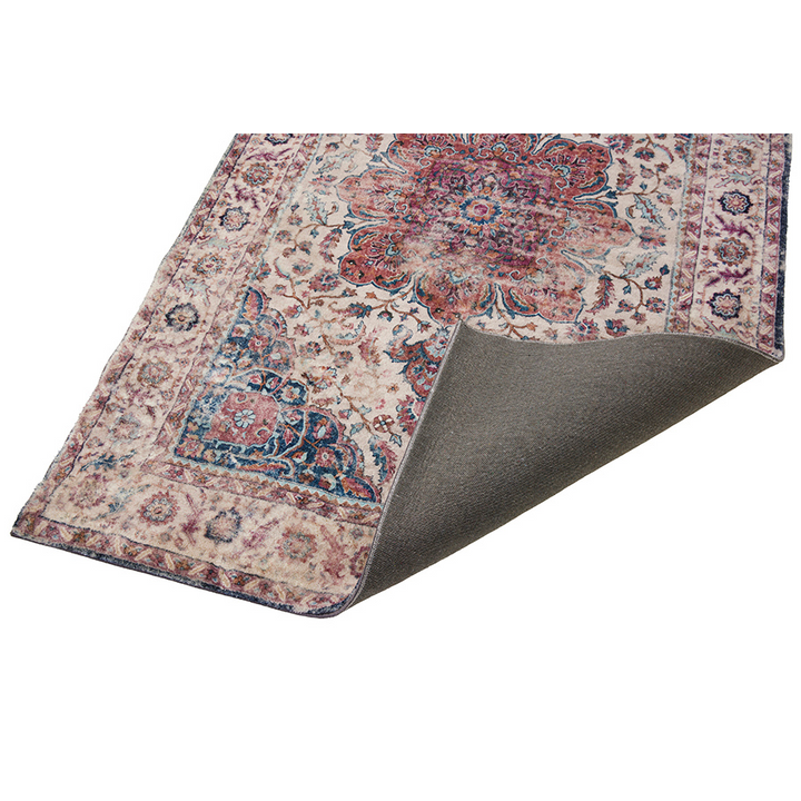 Babylon Multicolour Traditional Distressed Large Rug - Fab Habitat , Soft And Plush Turkish Rugs, [product_size],
