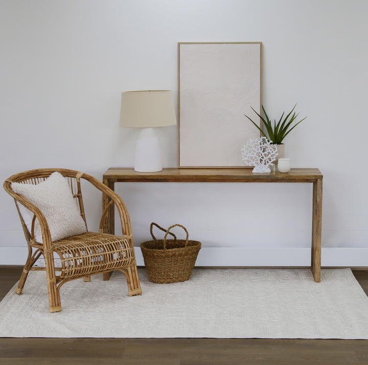 Brera Mango Wood Console Table - 150cm