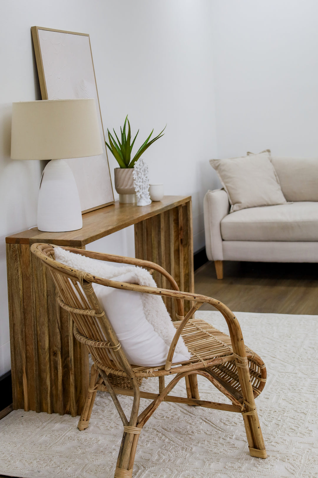 Brera Mango Wood Console Table - 150cm