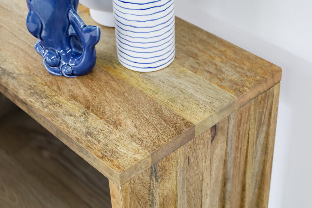 Brera Mango Wood Console Table - 150cm