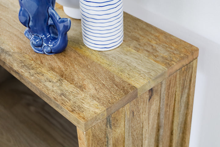 Brera Mango Wood Console Table - 150cm