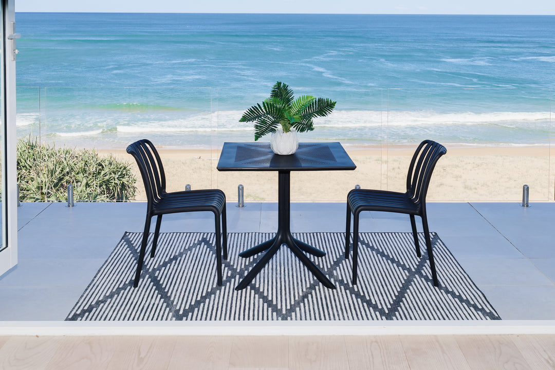 Colut Grey Indoor Outdoor Rug