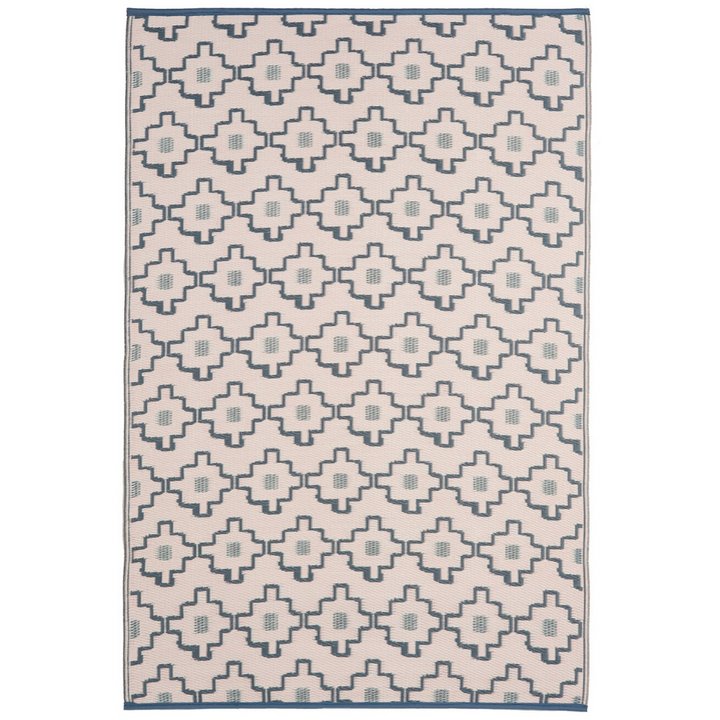 Copenhagen Modern Recycled Plastic Reversible Outdoor Rug - Fab Habitat , Recycled Plastic Rugs & Mats, [product_size],
