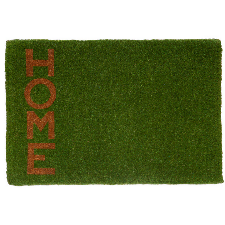 Green Home Thick 100% Coir Doormat - Fab Habitat , Doormats, [product_size],