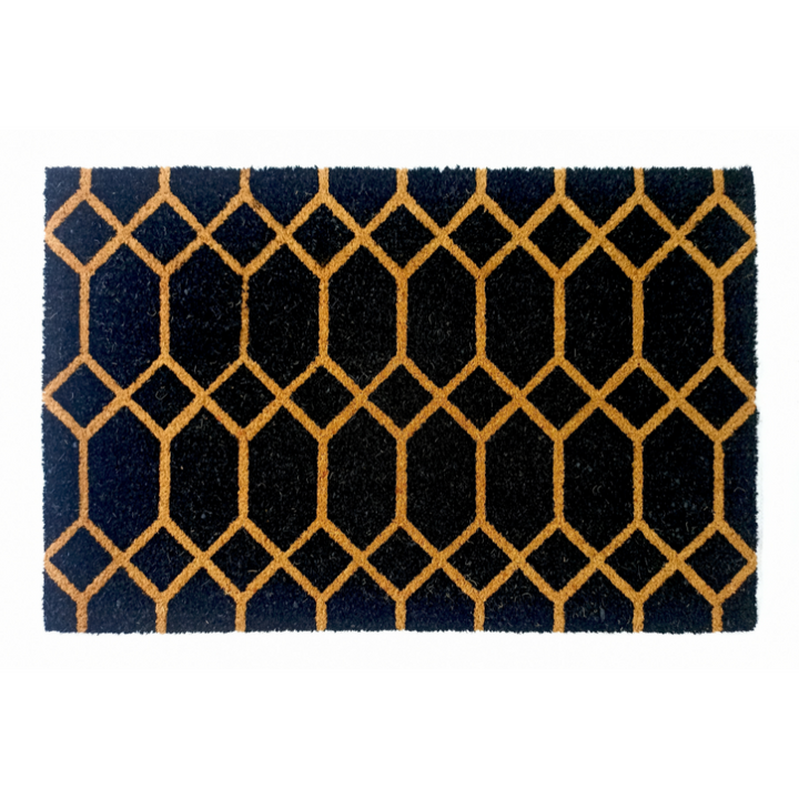 Grilles PVC Backed Coir Doormat - Fab Habitat , Doormats, [product_size],