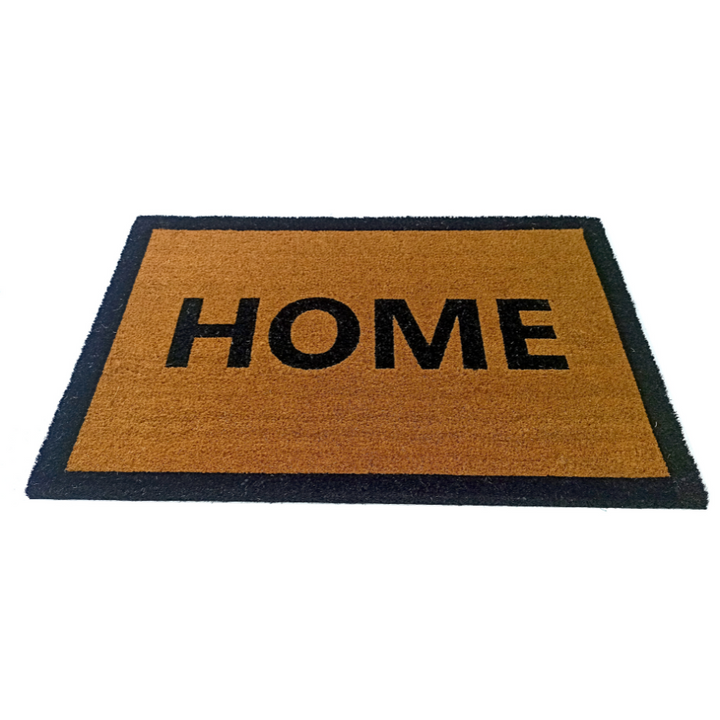 Home Border PVC Backed Coir Doormat - Fab Habitat , Doormats, [product_size],