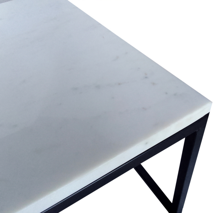 Jal Marble Top Large Coffee Table - Fab Habitat , Coffee Tables, [product_size],