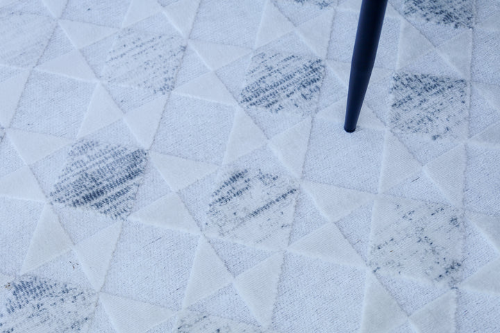 Kaamli Grey Indoor Outdoor Rug