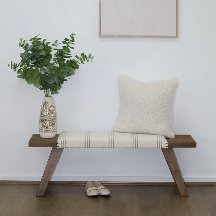 Landour Solid Wood Bench Seat - 120cm