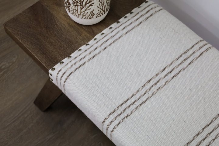 Landour Solid Wood Bench Seat - 120cm