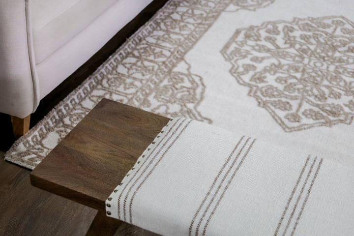 Landour Solid Wood Bench Seat - 120cm