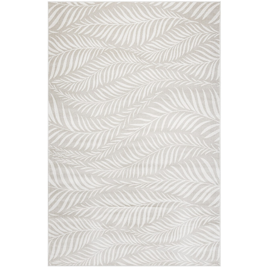 Manad Beige Botanical indoor Outdoor Rug