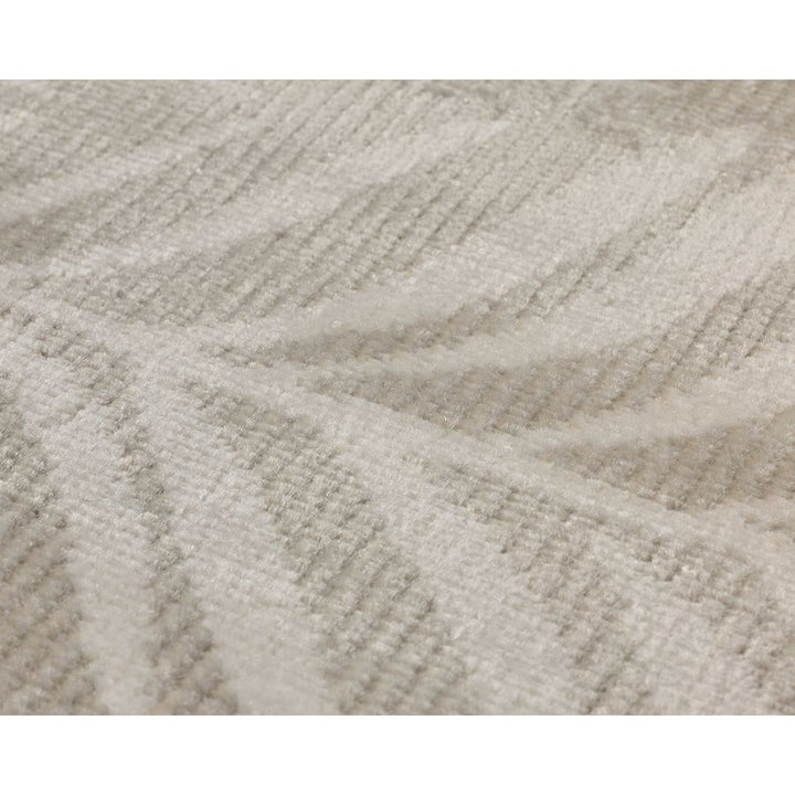 Manad Beige Botanical indoor Outdoor Rug