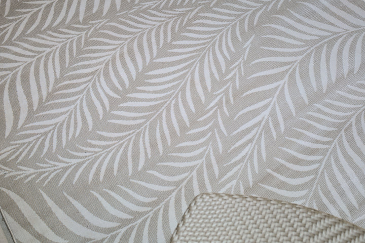 Manad Beige Botanical indoor Outdoor Rug