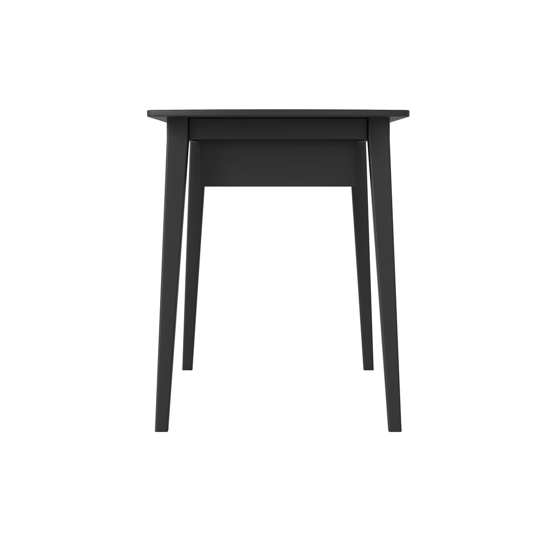 Minaxi Black Modern Study Desk or Office Desk