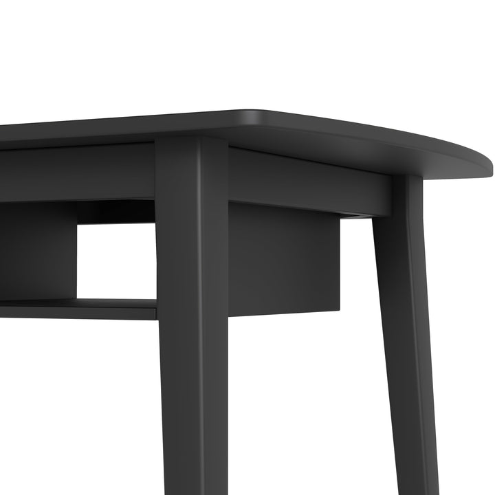 Minaxi Black Modern Study Desk or Office Desk