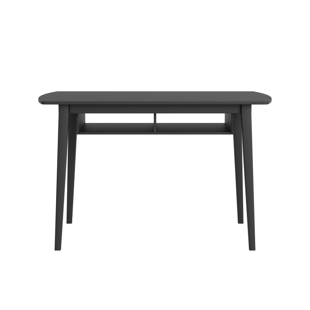 Minaxi Black Modern Study Desk or Office Desk