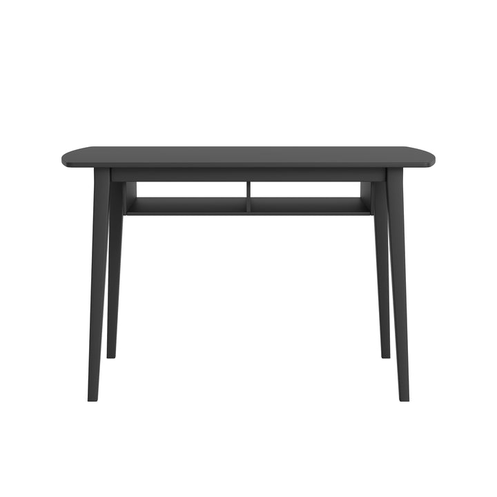 Minaxi Black Modern Study Desk or Office Desk