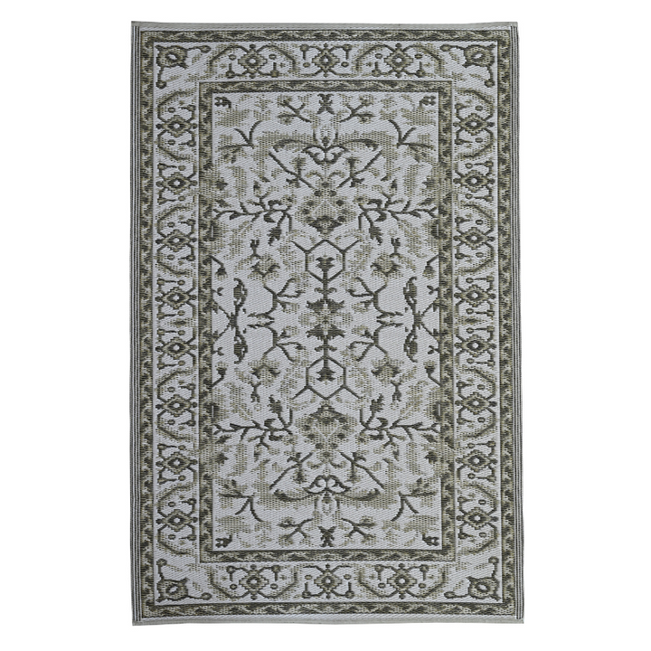 Nain Beige Recycled Plastic Outdoor Rug - Fab Habitat , Recycled Plastic Rugs & Mats,