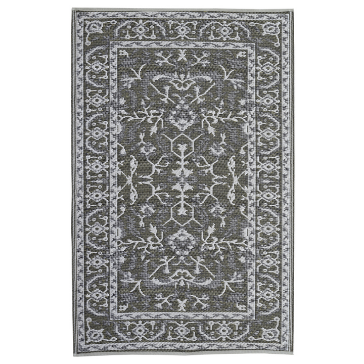 Nain Beige Recycled Plastic Outdoor Rug - Fab Habitat , Recycled Plastic Rugs & Mats,