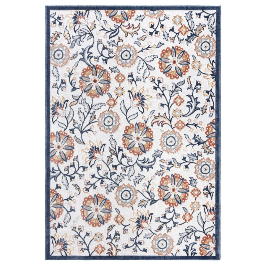 Namsai Floral Multicolour Indoor Outdoor Rug