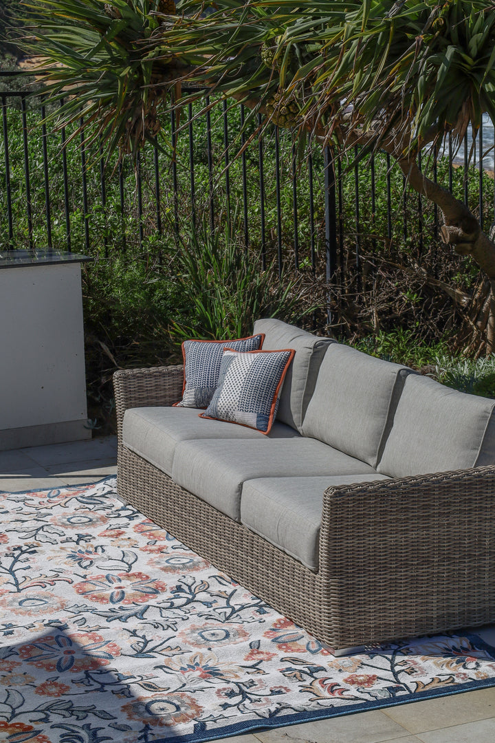 Namsai Floral Multicolour Indoor Outdoor Rug