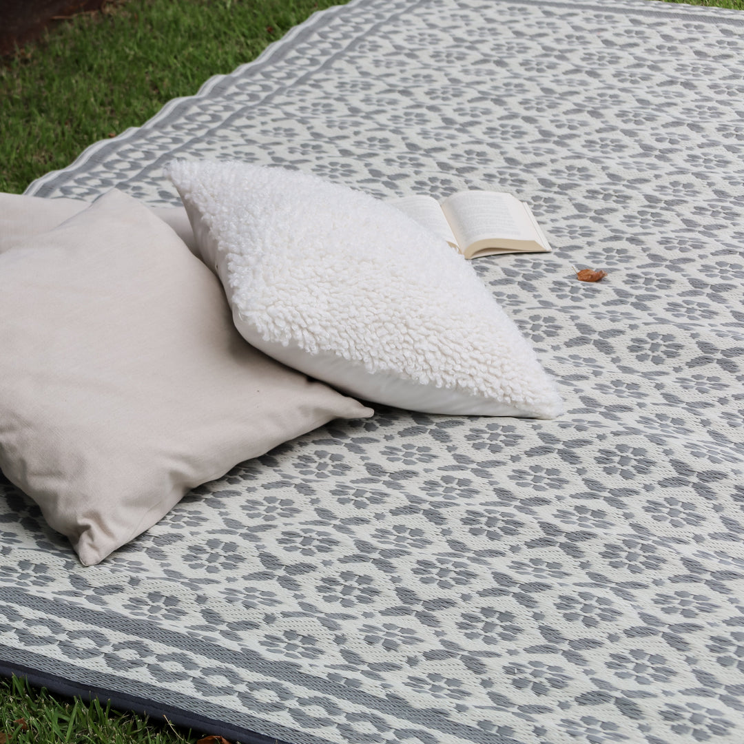 Ronda Grey rug 120x180cm large area rug buy online in Australia