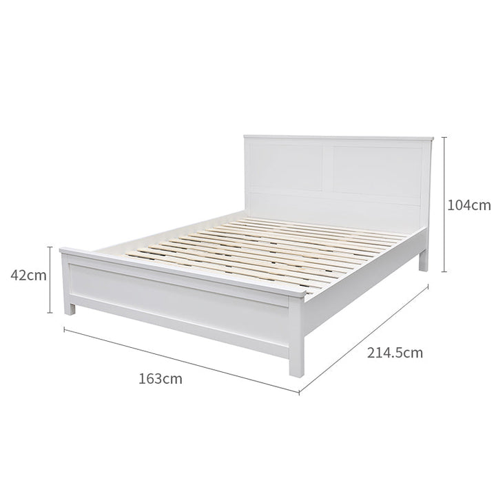 Safi White Queen Bed - Fab Habitat , Beds, [product_size],
