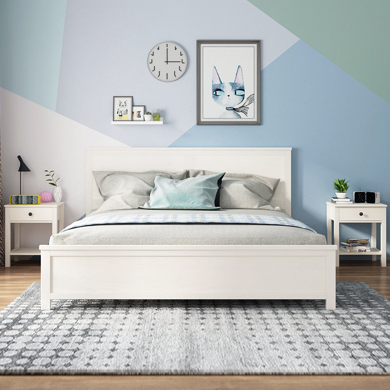 Safi White Queen Bed