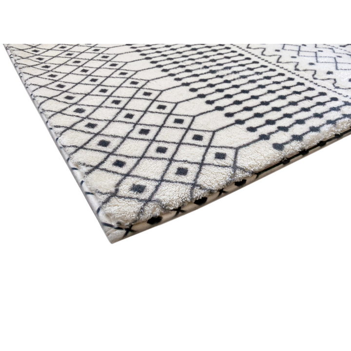 Skon Ivory Tribal Large Modern Soft Rug - Fab Habitat , Soft And Plush Turkish Rugs, [product_size],