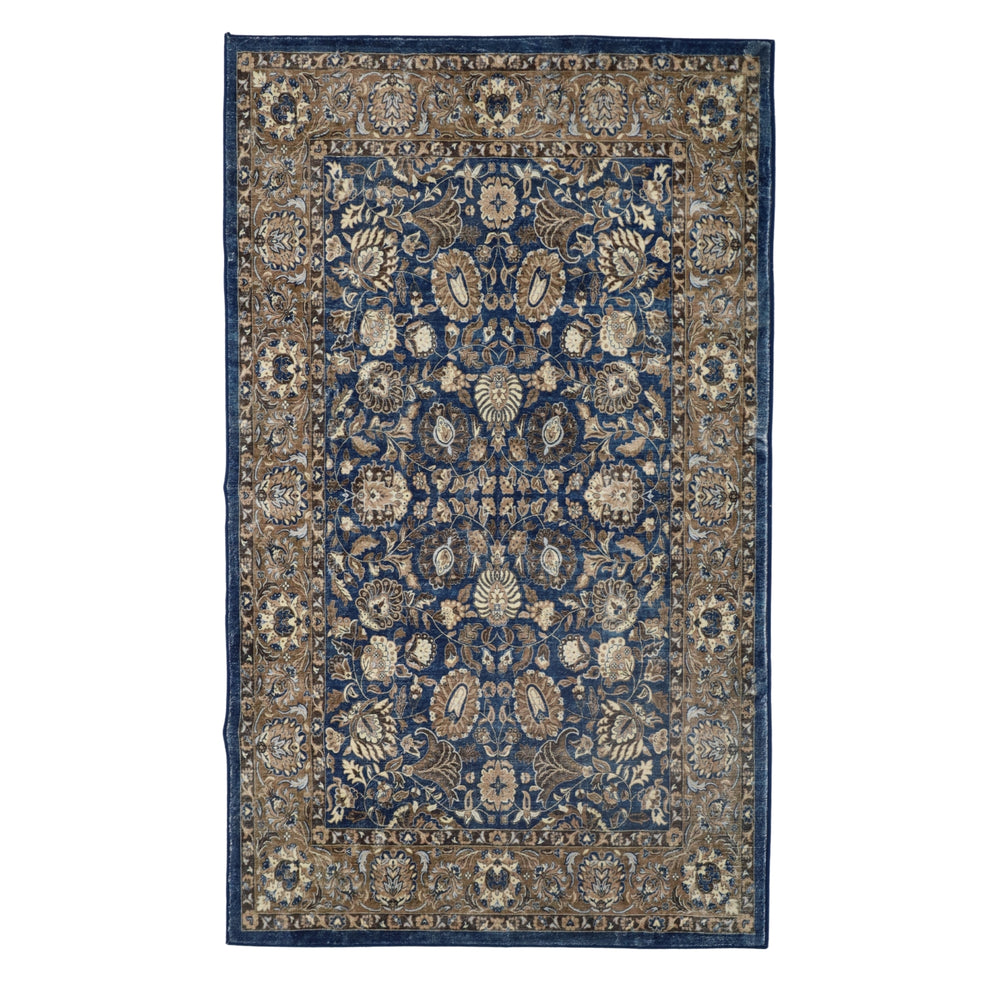 Vihaan washable area rug with modern grey pattern – size 180x270 cm – available online in Australia