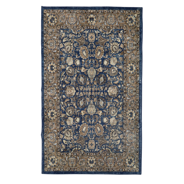 Vihaan washable area rug with modern grey pattern – size 180x270 cm – available online in Australia