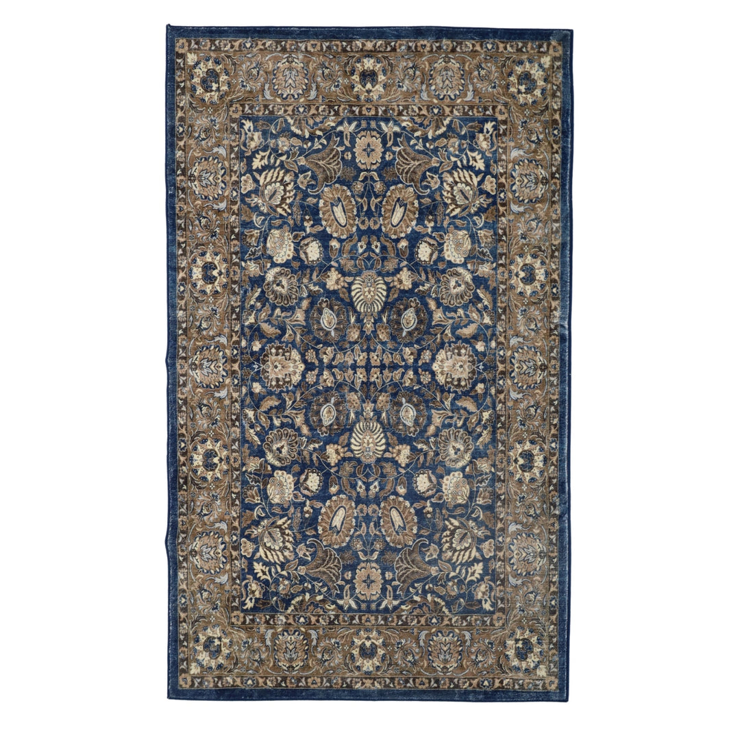 Vihaan washable area rug with modern grey pattern – size 180x270 cm – available online in Australia