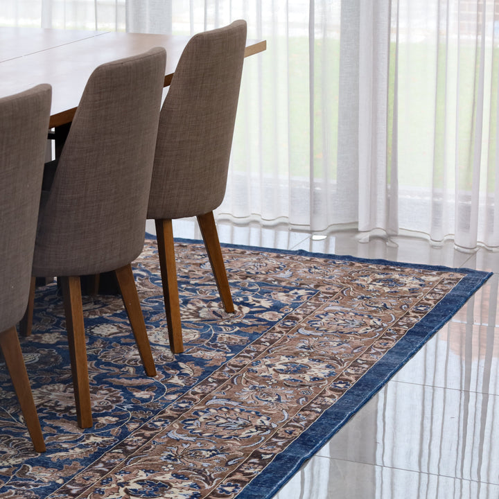 Vihaan 150x210 cm soft machine washable rug – modern abstract design – shop online in Australia