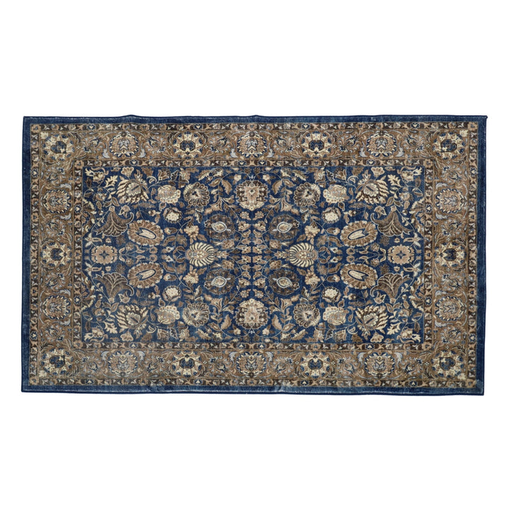 Vihaan machine washable rug for living room – 270x360 cm – grey pattern – Australia online store