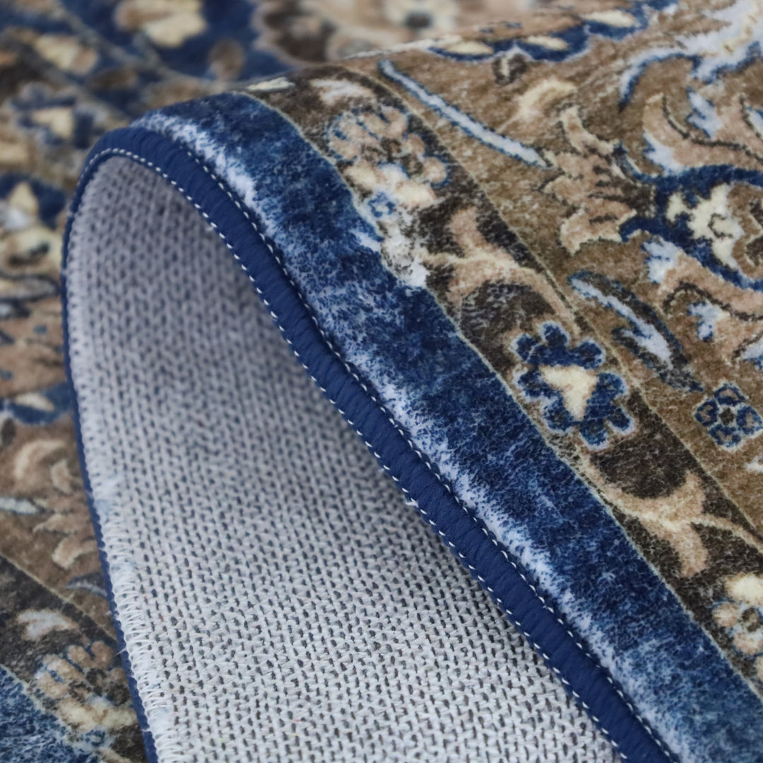 Vihaan large washable floor rug – grey textured – size 270x360 cm – buy online in Australia