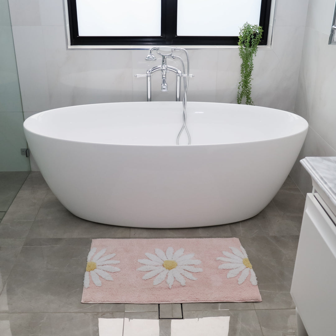 Woodcliff pink bathroom mat 50x80 cm – Buy online in Australia