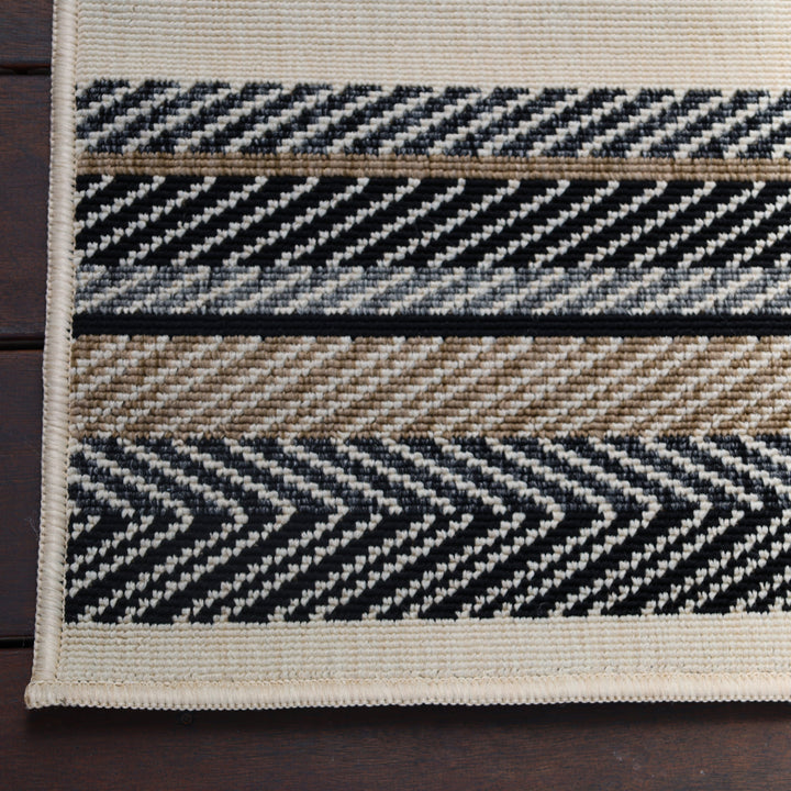 Zahra Striped Outdoor Rug