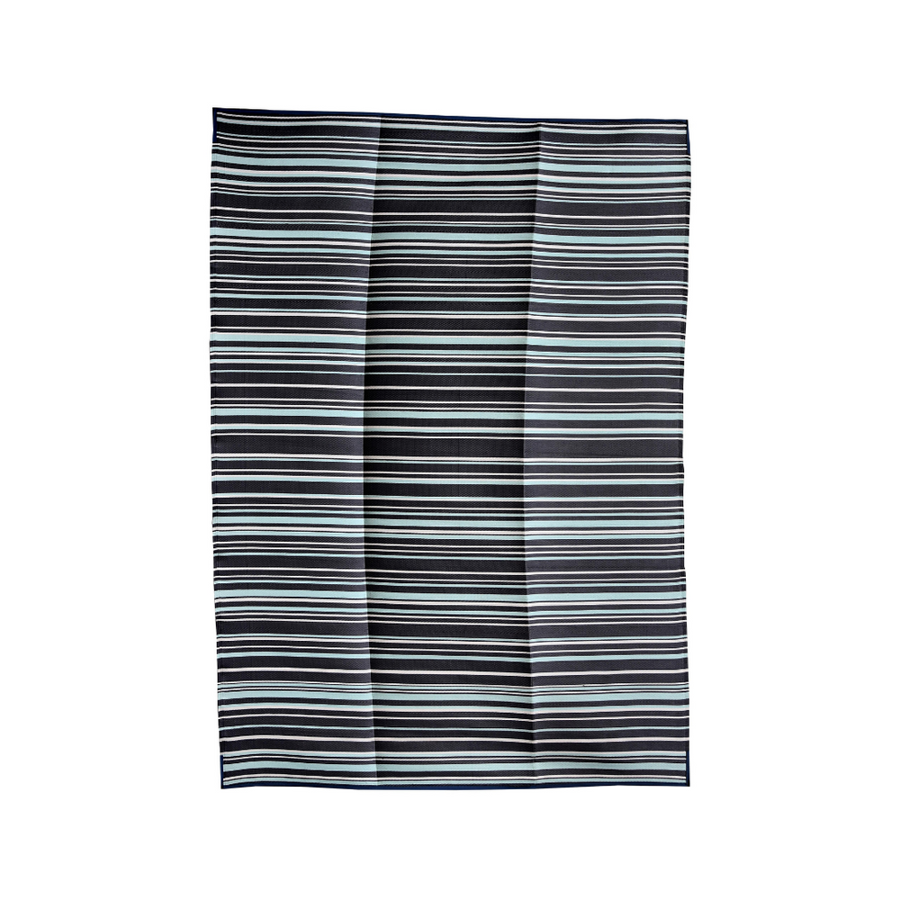 Zenith Multicolour Stripes Foldable Waterproof Large Camping Mat - 270x360 CM - Fab Habitat , Camping Mats,
