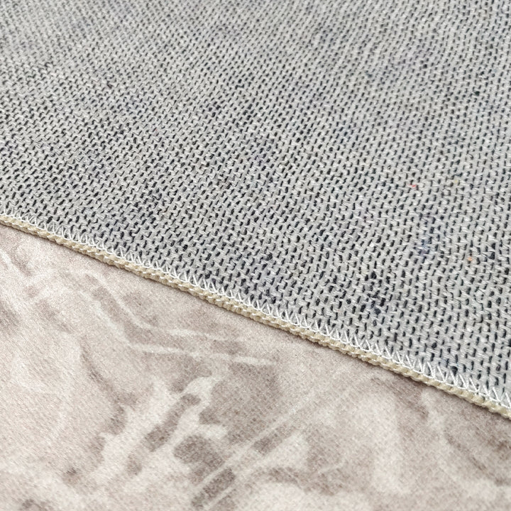 60 Cm X 180 Cm Shay Beige Machine Washable Non Slip Kitchen Mat - Fab Habitat , Machine Washable Kitchen Mats, [product_size],