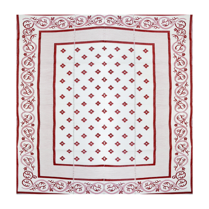 Orissa Red Foldable Waterproof Large Camping Mat - 270x360 CM - Camping Mats Fab Habitat