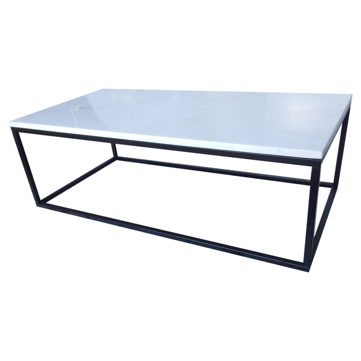 Jal Marble Top Large Coffee Table - Coffee Tables Fab Habitat