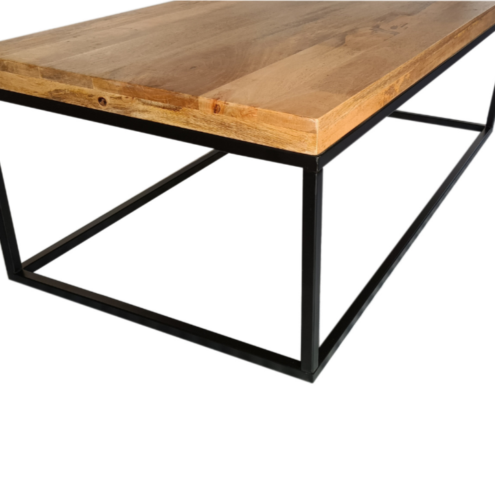 Jal Mango Wood Large Coffee Table - Coffee Tables Fab Habitat