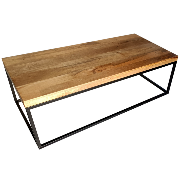 Jal Mango Wood Large Coffee Table - Coffee Tables Fab Habitat