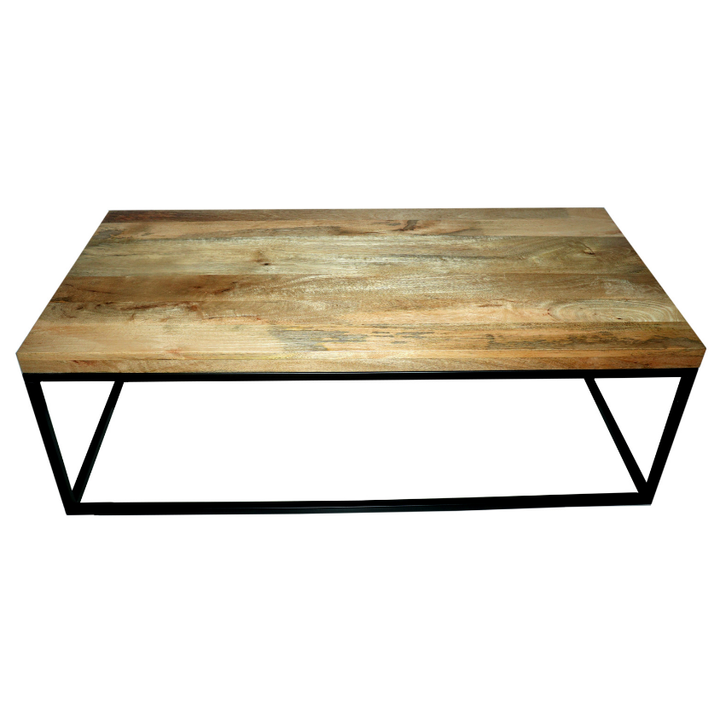 Jal Mango Wood Large Coffee Table - Coffee Tables Fab Habitat