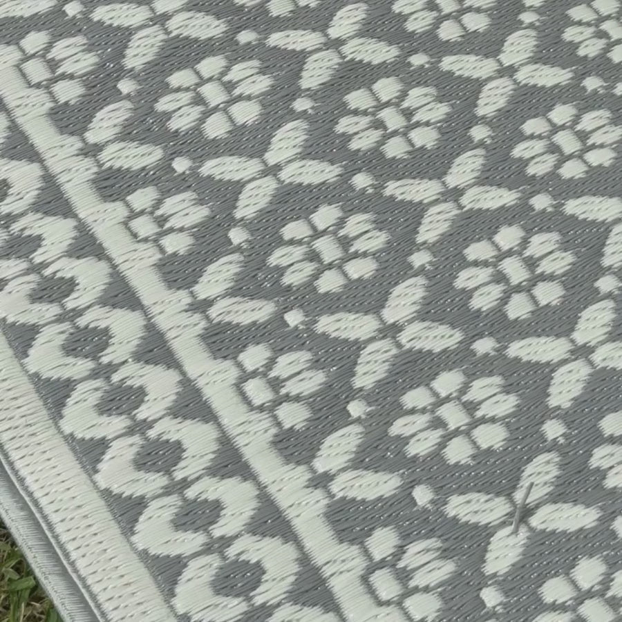 Ronda Grey Foldable Waterproof Large Outdoor Ground Camping Mat - 270x360 CM