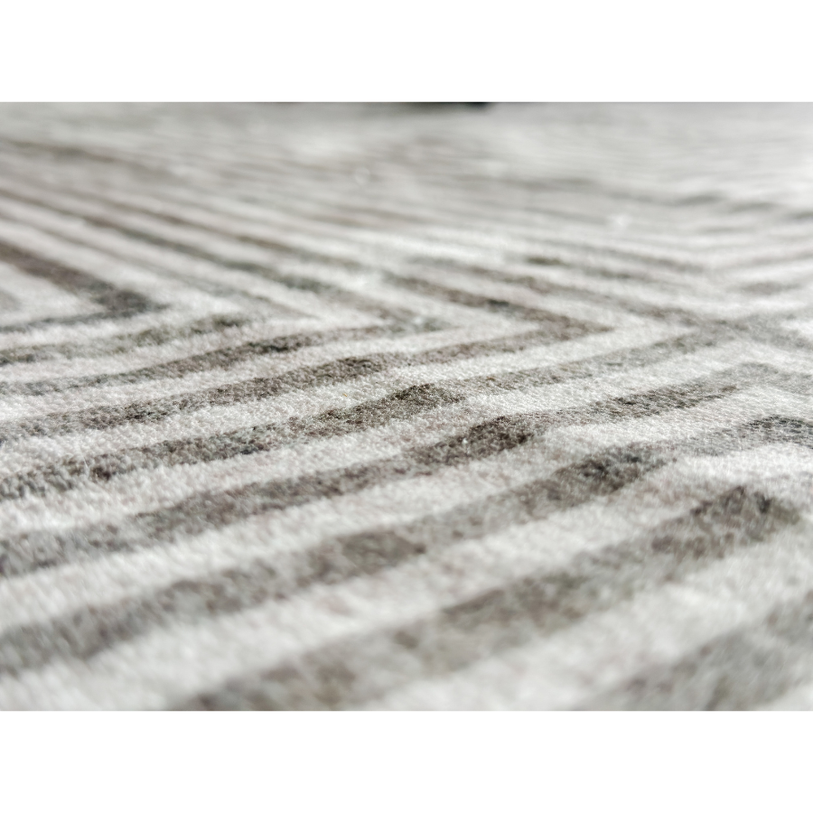 Pam Grey Machine Washable Area Rug - Rugs Fab Habitat