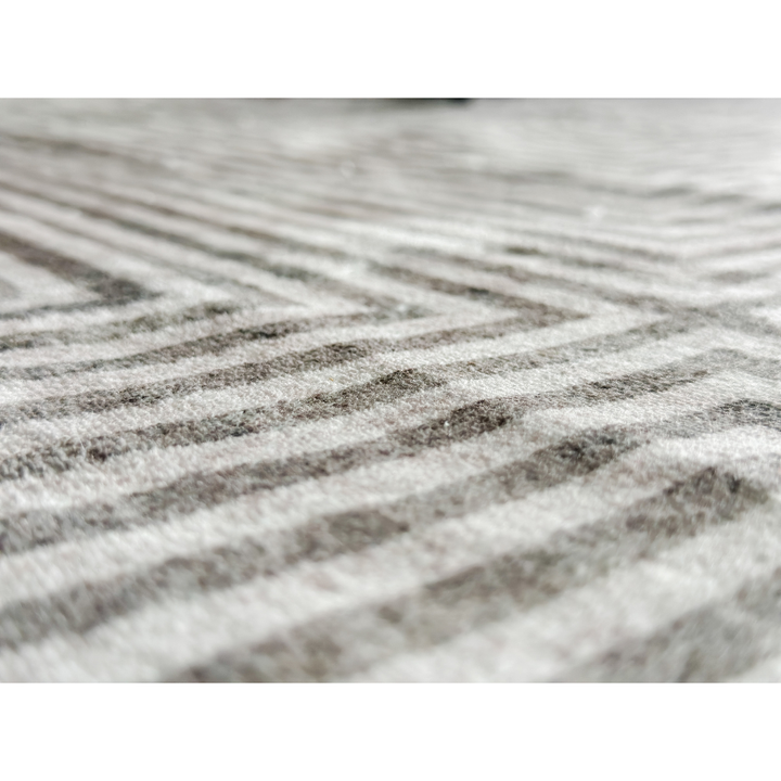Pam Grey Machine Washable Area Rug - Rugs Fab Habitat